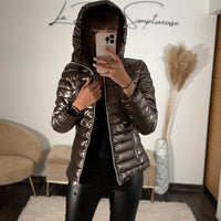 DOUDOUNE BRONZE MEGANE - La Petite Somptueuse