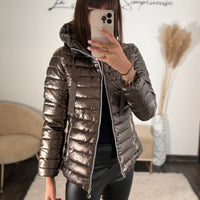 DOUDOUNE BRONZE MEGANE - La Petite Somptueuse