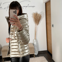 DOUDOUNE DORÉE MEGANE - La Petite Somptueuse