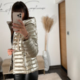 DOUDOUNE DORÉE MEGANE - La Petite Somptueuse