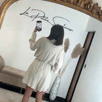 ENSEMBLE BEIGE EN LIN - La Petite Somptueuse