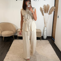 ENSEMBLE BEIGE ETIENNE - La Petite Somptueuse