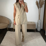 ENSEMBLE BEIGE EVAN - La Petite Somptueuse