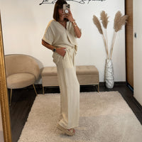 ENSEMBLE BEIGE JOEY - La Petite Somptueuse
