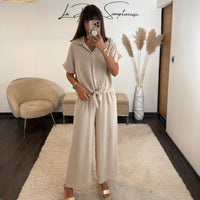 ENSEMBLE BEIGE MARCEAU - La Petite Somptueuse