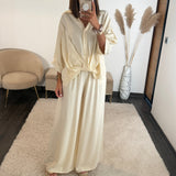 ENSEMBLE BEIGE SIMON - La Petite Somptueuse