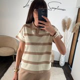 ENSEMBLE CAMEL PIETER - La Petite Somptueuse