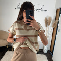 ENSEMBLE CAMEL PIETER - La Petite Somptueuse