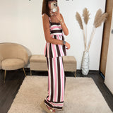 ENSEMBLE CHOCO ET ROSE SUNY - La Petite Somptueuse