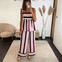 ENSEMBLE CHOCO ET ROSE SUNY - La Petite Somptueuse