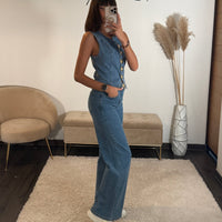 ENSEMBLE EN JEAN SANDRA - La Petite Somptueuse