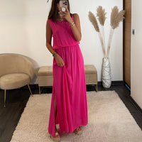 ENSEMBLE FUCHSIA SARAH - La Petite Somptueuse