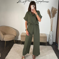 ENSEMBLE KAKI LEON - La Petite Somptueuse