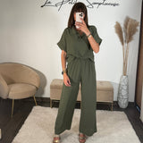 ENSEMBLE KAKI LEON - La Petite Somptueuse