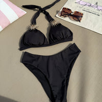 ENSEMBLE MAILLOT DE BAIN NOIR SOLEIL - La Petite Somptueuse