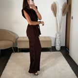 ENSEMBLE MARRON MARIA - La Petite Somptueuse