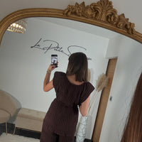 ENSEMBLE MARRON MARIA - La Petite Somptueuse