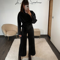 ENSEMBLE NOUE NOIR ANDRA - La Petite Somptueuse