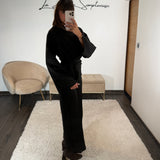 ENSEMBLE NOUE NOIR ANDRA - La Petite Somptueuse