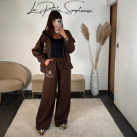 ENSEMBLE PRIVATE CLUB CHOCO - La Petite Somptueuse