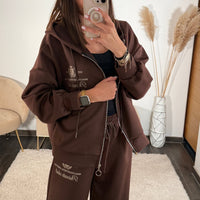 ENSEMBLE PRIVATE CLUB CHOCO - La Petite Somptueuse