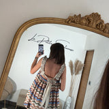 ENSEMBLE RAYE BEIGE THAIS - La Petite Somptueuse