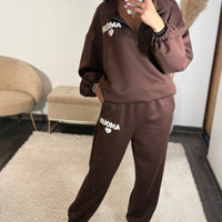 ENSEMBLE SURVETEMENT AMOUR CHOCOLAT - La Petite Somptueuse