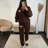 ENSEMBLE SURVETEMENT AMOUR CHOCOLAT - La Petite Somptueuse