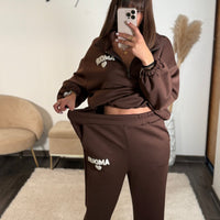 ENSEMBLE SURVETEMENT AMOUR CHOCOLAT - La Petite Somptueuse