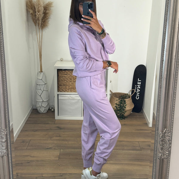 ENSEMBLE SWEAT LILAS JOANNY - La Petite Somptueuse