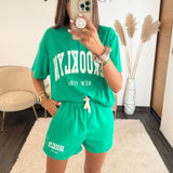 ENSEMBLE VERT BROOKLYN - La Petite Somptueuse