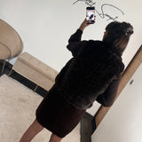 FAUSSE FOURRURE LEOPARD SANS MANCHE - La Petite Somptueuse
