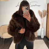 FOURRURE CHOCO ZELLY - La Petite Somptueuse