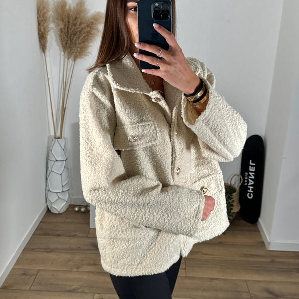 GILET BEIGE ANTONIN - La Petite Somptueuse