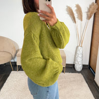 GILET CACHE-COEUR VERT - La Petite Somptueuse