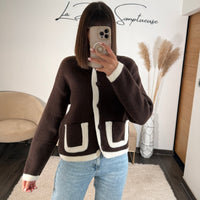 GILET CHOCO DIEGO - La Petite Somptueuse