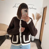 GILET CHOCO DIEGO - La Petite Somptueuse