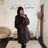 IMPERMEABLE REVERSIBLE POLAIRE CHOCO - La Petite Somptueuse