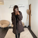 IMPERMEABLE REVERSIBLE POLAIRE CHOCO - La Petite Somptueuse