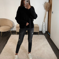 JEAN SKINNY GRIS ETHAN - La Petite Somptueuse