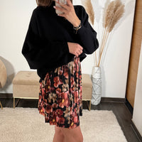 JUPE FLEURIE LILOU - La Petite Somptueuse