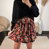 JUPE FLEURIE LILOU - La Petite Somptueuse