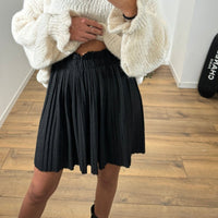 JUPE PAILLETÉE NOIRE EMY - La Petite Somptueuse