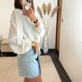 JUPE SHORT PAQUERETTE - La Petite Somptueuse
