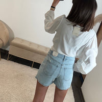 JUPE SHORT PAQUERETTE - La Petite Somptueuse