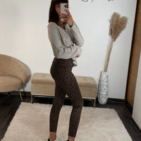 LEGGING LEOPARD POLAIRE ELIAS - La Petite Somptueuse