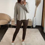 LEGGING LEOPARD POLAIRE ELIAS - La Petite Somptueuse