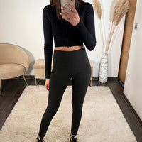 LEGGING NOIR COSY - La Petite Somptueuse