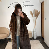 LONG MANTEAU ADRIANE - La Petite Somptueuse