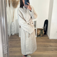 MANTEAU BEIGE CHINE JULES - La Petite Somptueuse